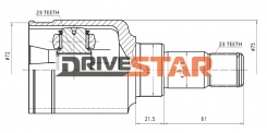 ШРУС ВНУТРЕННИЙ ЛЕВЫЙ 23x40x23 IC-EFD2001-FL